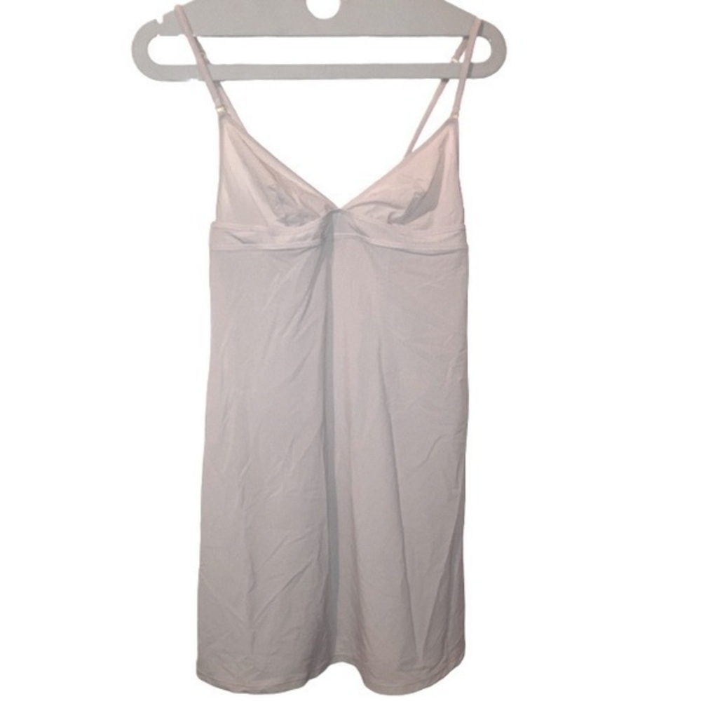 Addiction Satin Soft Nude Pink Triangular Babydoll lingerie size small